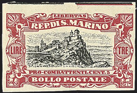 SAN MARINO Prove e saggi  - Catalogo Catalogo a Prezzi Netti - Studio Filatelico Toselli