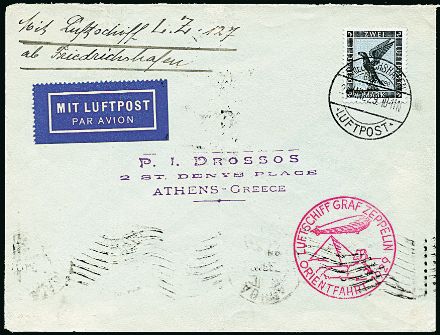 ZEPPELIN - GERMANIA  - Catalogo Catalogo di Vendita su offerta - Studio Filatelico Toselli