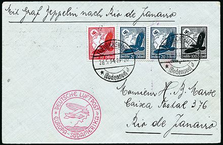 ZEPPELIN - GERMANIA  - Catalogo Catalogo di Vendita su offerta - Studio Filatelico Toselli