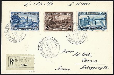 SAN MARINO  - Catalogo Catalogo di Vendita su offerta - Studio Filatelico Toselli