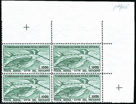 VATICANO Posta aerea  - Catalogo Catalogo Generale di Vendita su offerta - I - Studio Filatelico Toselli