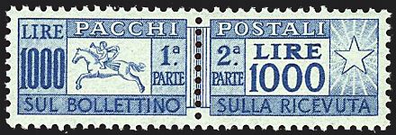 ITALIA REPUBBLICA Pacchi postali  - Catalogo Catalogo di Vendita su offerta - Studio Filatelico Toselli