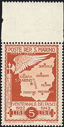 SAN MARINO Posta aerea  - Catalogo Catalogo a Prezzi Netti - Studio Filatelico Toselli