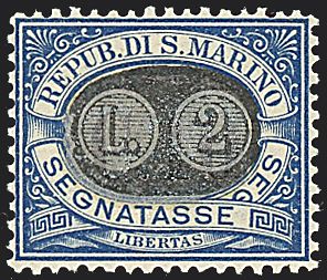 SAN MARINO Segnatasse  - Catalogo Catalogo a Prezzi Netti - Studio Filatelico Toselli