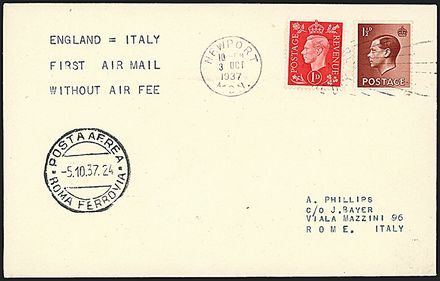 POSTA AEREA ITALIANA  - Catalogo Catalogo di Vendita su offerta - Studio Filatelico Toselli