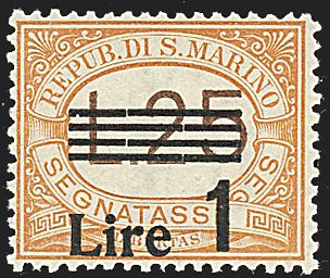 SAN MARINO Segnatasse  - Catalogo Catalogo a Prezzi Netti - Studio Filatelico Toselli