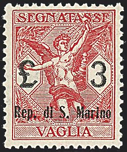 SAN MARINO Segnatasse per vaglia  - Catalogo Catalogo a Prezzi Netti - Studio Filatelico Toselli