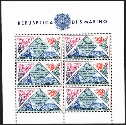 SAN MARINO Foglietti  - Catalogo Catalogo a Prezzi Netti - Studio Filatelico Toselli