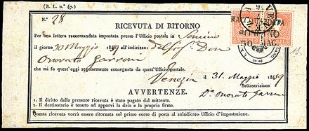 ANTICHI STATI ITALIANI - LOMBARDO VENETO  - Catalogo Catalogo a Prezzi Netti - Studio Filatelico Toselli