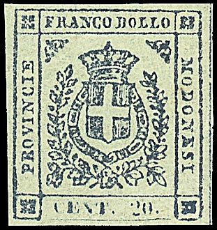 ANTICHI STATI ITALIANI - MODENA - Governo Provvisorio  - Catalogo Catalogo di Vendita su offerta - Studio Filatelico Toselli