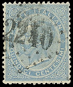 ITALIA REGNO Annullamenti francesi su francobolli italiani  - Catalogo Catalogo di Vendita su offerta - Studio Filatelico Toselli