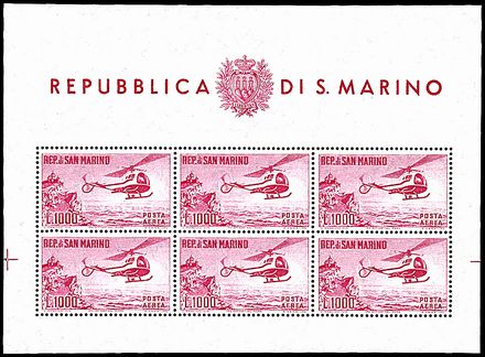 SAN MARINO Foglietti  - Catalogo Catalogo Generale di Vendita su offerta - I - Studio Filatelico Toselli