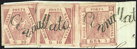 ANTICHI STATI ITALIANI - NAPOLI  - Catalogo Catalogo a Prezzi Netti - Studio Filatelico Toselli