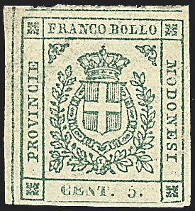 ANTICHI STATI ITALIANI - MODENA - Governo Provvisorio  - Catalogo Catalogo di Vendita su offerta - Studio Filatelico Toselli