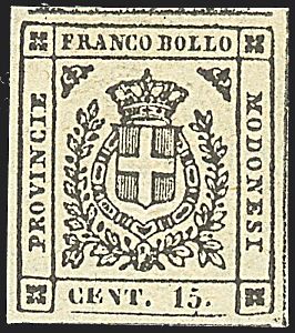 ANTICHI STATI ITALIANI - MODENA - Governo Provvisorio  - Catalogo Catalogo a Prezzi Netti - Studio Filatelico Toselli