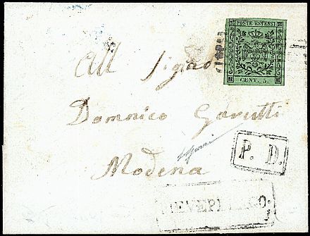 ANTICHI STATI ITALIANI - MODENA  - Catalogo Catalogo di Vendita su offerta - Studio Filatelico Toselli