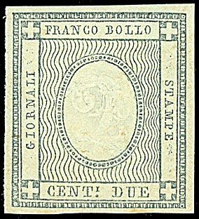 ANTICHI STATI ITALIANI - SARDEGNA - Francobolli per giornali  - Catalogo Catalogo di Vendita su offerta - Studio Filatelico Toselli