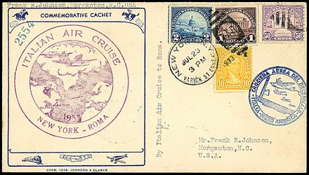 POSTA AEREA ITALIANA - U.S.A.  - Catalogo Catalogo di Vendita su offerta - Studio Filatelico Toselli