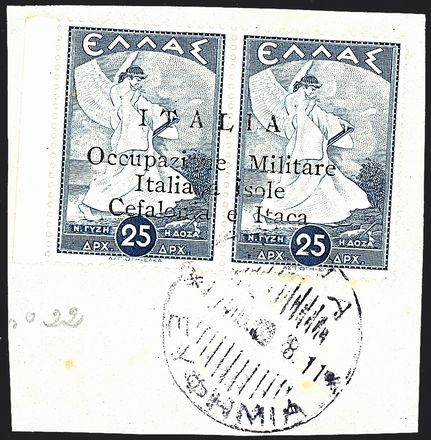 OCCUPAZIONI - CEFALONIA E ITACA - Emissione di Argostoli  - Catalogo Catalogo Generale di Vendita su offerta - I - Studio Filatelico Toselli