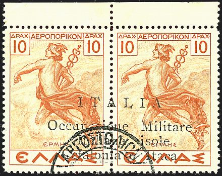 OCCUPAZIONI - CEFALONIA E ITACA - Emissione di Argostoli - Posta aerea  - Catalogo Catalogo di vendita su offerta - Studio Filatelico Toselli