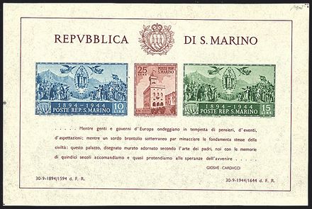 SAN MARINO Foglietti  - Catalogo Catalogo Generale di Vendita su offerta - I - Studio Filatelico Toselli