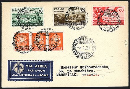 ITALIA REGNO Posta aerea  - Catalogo Catalogo Generale di Vendita su offerta - I - Studio Filatelico Toselli