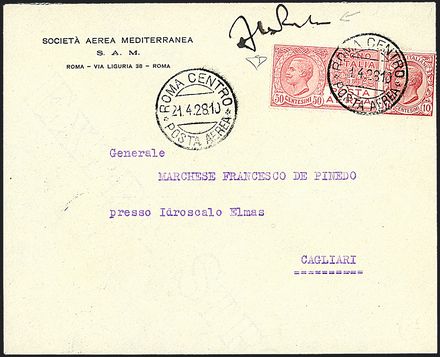 POSTA AEREA  - Catalogo Catalogo di Vendita su offerta di Posta Aerea - II - Studio Filatelico Toselli