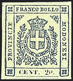 ANTICHI STATI ITALIANI - MODENA - Governo Provvisorio  - Catalogo Catalogo di vendita su offerta - Studio Filatelico Toselli