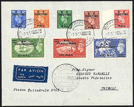 OCCUPAZIONI STRANIERE DELLE COLONIE - TRIPOLITANIA  - Catalogo Catalogo Generale di Vendita su offerta - I - Studio Filatelico Toselli