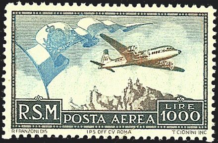 SAN MARINO Posta aerea  - Catalogo Catalogo Generale di Vendita su offerta - I - Studio Filatelico Toselli