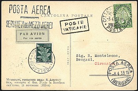 POSTA AEREA  - Catalogo Catalogo di Vendita su offerta di Posta Aerea - II - Studio Filatelico Toselli