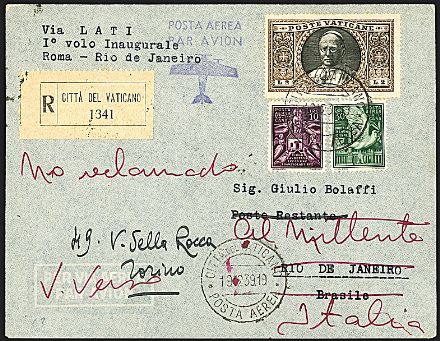 POSTA AEREA  - Catalogo Catalogo di Vendita su offerta di Posta Aerea - II - Studio Filatelico Toselli