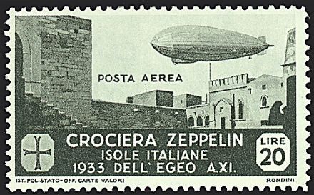 COLONIE ITALIANE - EGEO - Posta aerea  - Catalogo Catalogo a Prezzi Netti - Studio Filatelico Toselli