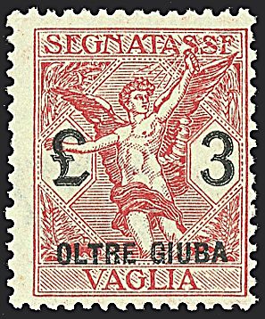 COLONIE ITALIANE - OLTRE GIUBA - Segnatasse per vaglia  - Catalogo Catalogo di vendita su offerte - Studio Filatelico Toselli