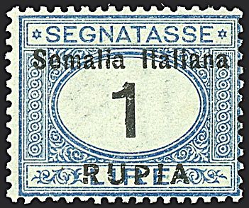 COLONIE ITALIANE - SOMALIA - Segnatasse  - Catalogo Catalogo a Prezzi Netti - Studio Filatelico Toselli