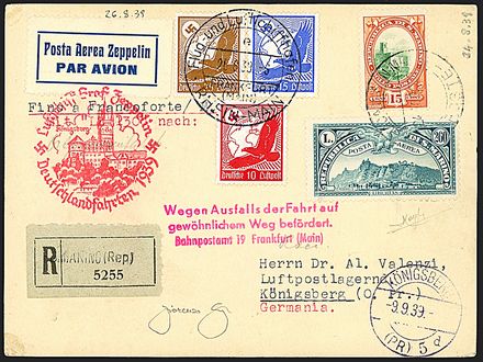 ZEPPELIN - SAN MARINO  - Catalogo Catalogo di vendita su offerte - Studio Filatelico Toselli