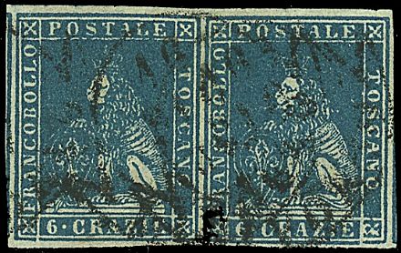 ANTICHI STATI ITALIANI - TOSCANA  - Catalogo Catalogo di vendita su offerta - Studio Filatelico Toselli