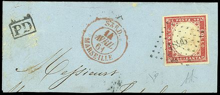 ANTICHI STATI ITALIANI - SARDEGNA  - Catalogo Catalogo di vendita su offerta - Studio Filatelico Toselli