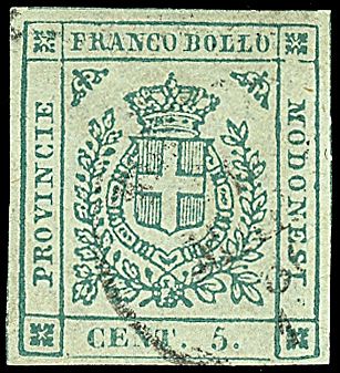 ANTICHI STATI ITALIANI - MODENA - Governo Provvisorio  - Catalogo Catalogo di vendita su offerta - Studio Filatelico Toselli