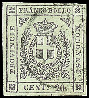 ANTICHI STATI ITALIANI - MODENA - Governo Provvisorio  - Catalogo Catalogo di vendita su offerte ON-LINE - Studio Filatelico Toselli