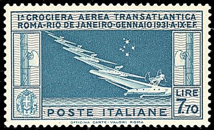 ITALIA REGNO Posta aerea  - Catalogo Catalogo di vendita su offerte - Studio Filatelico Toselli