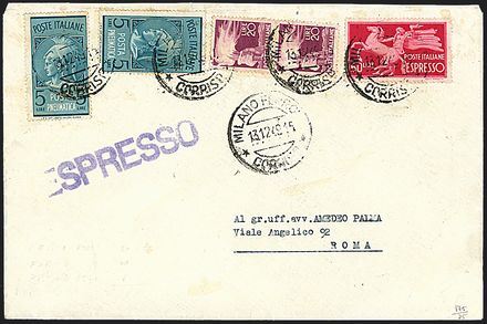 ITALIA REPUBBLICA Posta Pneumatica  - Catalogo Catalogo di vendita su offerte ON-LINE - Studio Filatelico Toselli