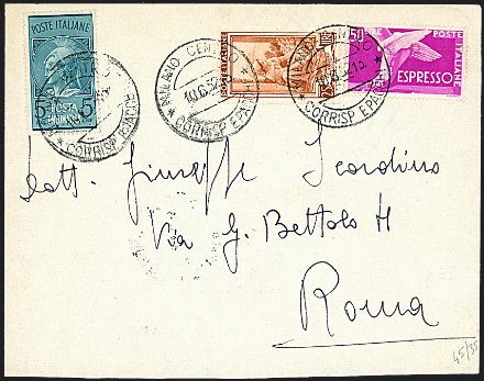 ITALIA REPUBBLICA Posta Pneumatica  - Catalogo Catalogo di vendita su offerte ON-LINE - Studio Filatelico Toselli