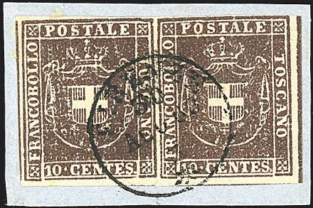 ANTICHI STATI ITALIANI - TOSCANA - Governo Provvisorio  - Catalogo Catalogo di vendita su offerte - Studio Filatelico Toselli