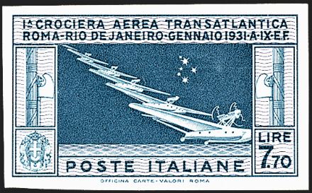 ITALIA REGNO Posta aerea  - Catalogo Catalogo a Prezzi Netti on-line - Studio Filatelico Toselli