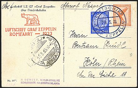 ZEPPELIN - GERMANIA  - Catalogo Catalogo di vendita su offerte - Studio Filatelico Toselli