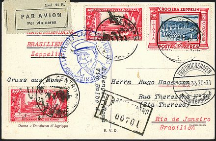 AEROGRAMMI ZEPPELIN - ITALIA  - Catalogo Catalogo a Prezzi Netti - Studio Filatelico Toselli