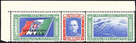 ITALIA REGNO Posta aerea  - Catalogo Catalogo di vendita su offerte - Studio Filatelico Toselli