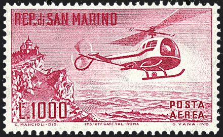 SAN MARINO Posta aerea  - Catalogo Catalogo di vendita su offerte - Studio Filatelico Toselli