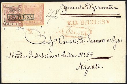 ANTICHI STATI ITALIANI - NAPOLI  - Catalogo Catalogo di vendita su offerte - Studio Filatelico Toselli